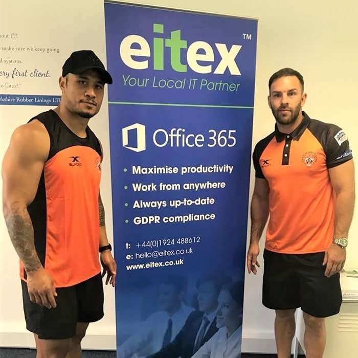 Eitex sponsors Castleford Tigers