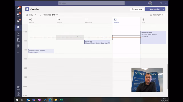 Organise a Meeting on Microsoft Teams