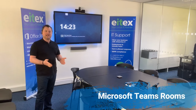 What a Microsoft Teams Rooms setup looks like