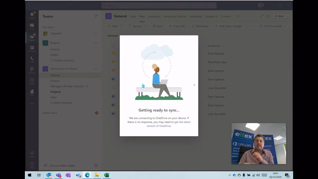 How to Sync files and folders in Teams